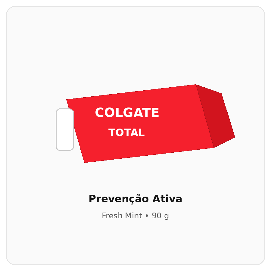 Colgate Total Prevenção Ativa Fresh Mint 90g